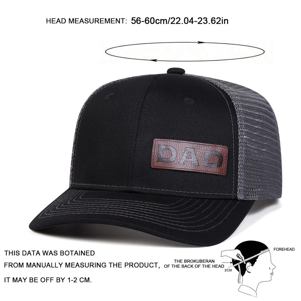 Net Baseball Label Leather Lettering Alphabet Dad Neutral Gender Women Men For Caps Spring Summer Outdoor Adjustable Casual Hats Sunscreen Hat