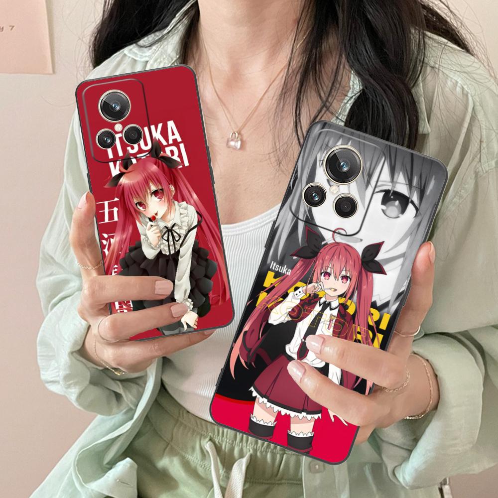 Чехол для мобильного телефона из ТПУ Date a Live Котори Ицука для Realme 15 14 13 12 11 10 9 Pro Plus T i Lite 5G Цветная печать