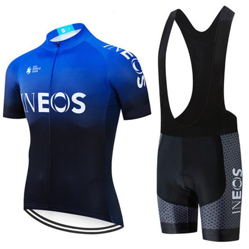 Mens Cycling Jersey Shorts Set Breathable Bike Riding Outfit Adults Kids