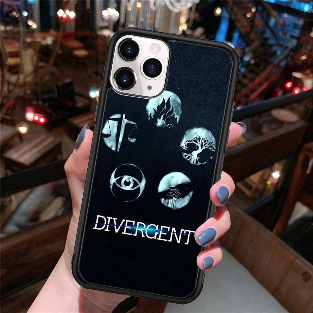 Чехол для телефона Фильм D-Divergent Силикон PC+TPU Для Для IPhone 11 12 13 14 15 16 Plus Pro Max Чехол