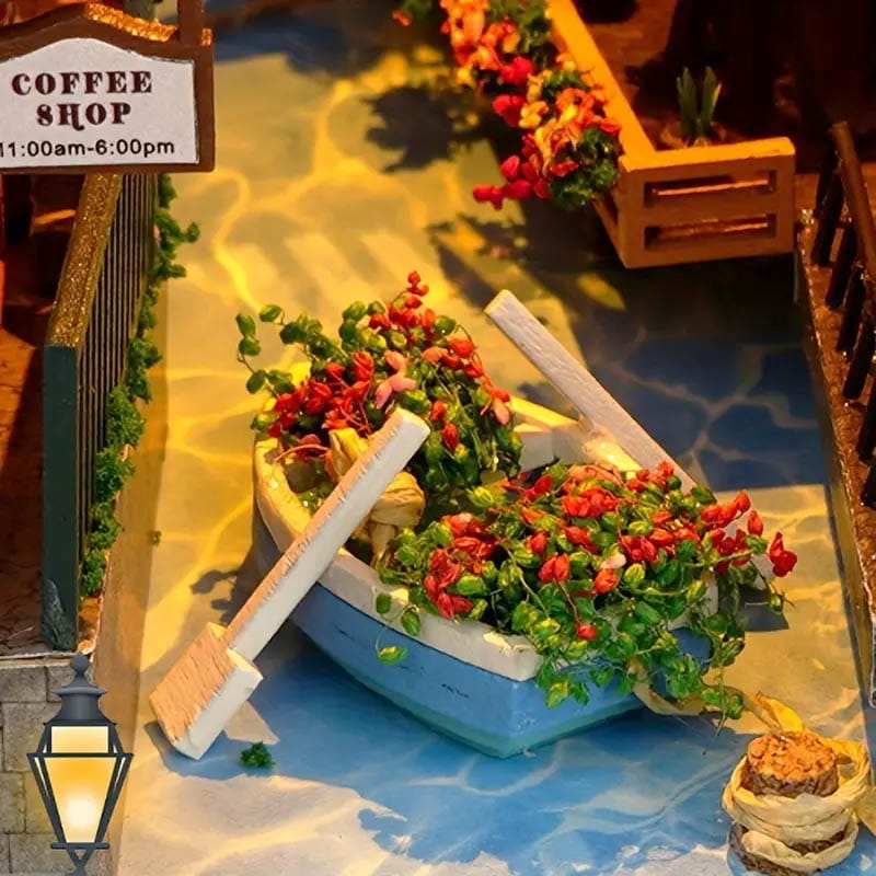 Book Nook Miniature House - Colmar Town