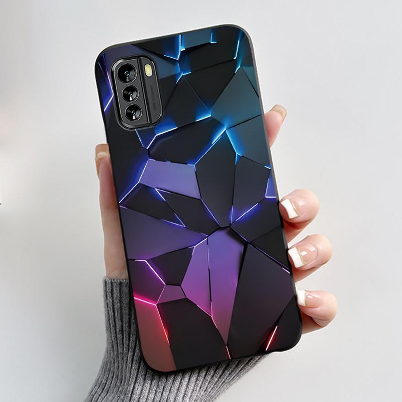 Популярный мультяшный черный чехол для Nokia G60 5G Милый щенок, летящий в небе, узорчатый корпус для Nokia G100, противоударный мягкий корпус