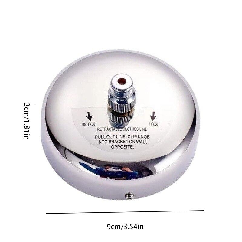 Настенная бельевая веревка ветрозащитная 2,8 м регулируемая прочность нейлоновая прочная нескользящая сушилка веревка для белья