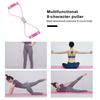 Yoga Sports Resistance Band with Grip 8-shaped Elastic Exercise Band Muscle Training Auxiliary Tool Yoga Chest Expander Gym Fitness Elastic