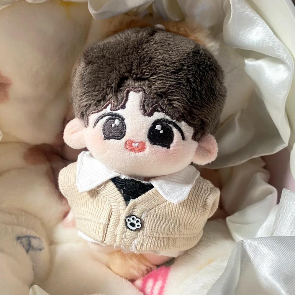 Pants Doll Clothes Outfit Shirt Doll Dress Up Set 10cm Cotton Doll Clothes Children's Gift