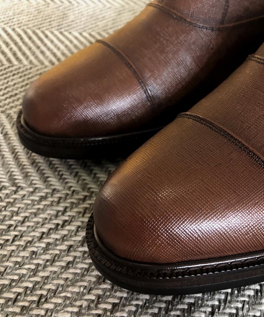 Joenshoe Claude Rounding Oxford Real Brown
