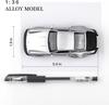 Литые модели автомобилей Porsche 911 Turbo в масштабе 1/36, игрушечные машинки Porsche 911 с откатным механизмом, автомобили, подарки для мальчиков и девочек