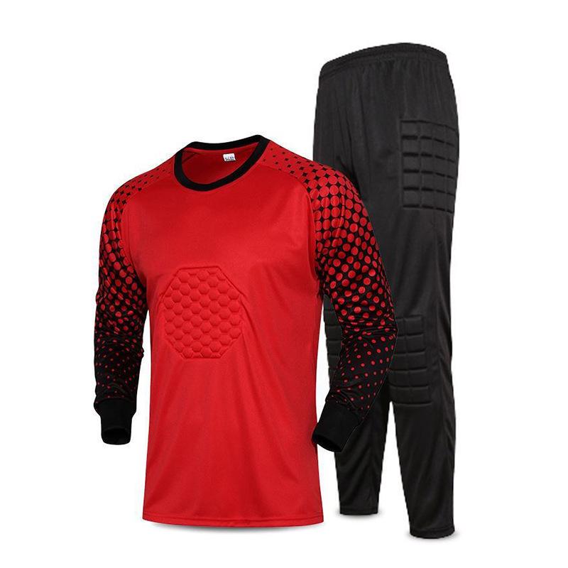 Adult & Children's Long Sleeve Goalkeeper Jersey Set - Match & Training Gear