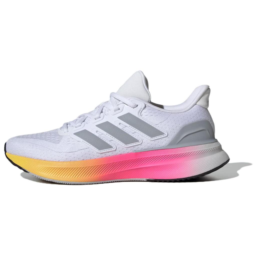 Adidas Ultrarun 5 Comfortable Non-Slip Durable Low-Top Running Shoes Women Sneakers White Gray IE8808