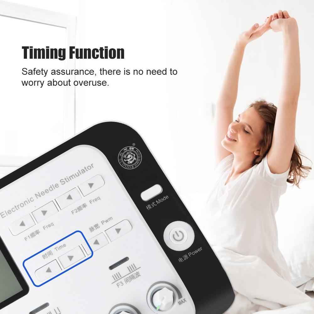 Миостимулятор EMS TENS Массажер для облегчения боли 6-канальный терапевтический аппарат