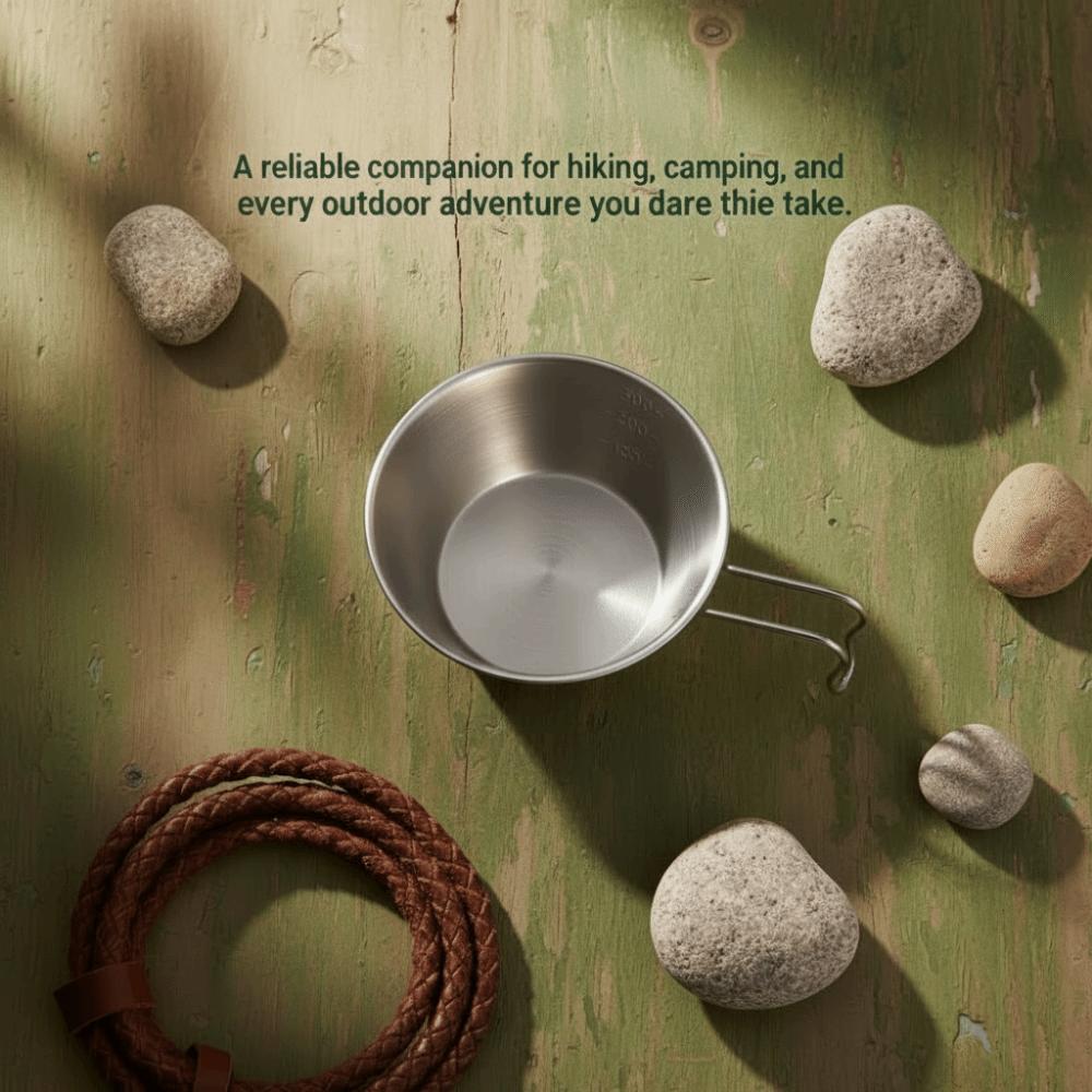 Lightweight Sierra Cup 300ml/500ml Portable Bowl Durable Camping Cup Outdoor Camping
