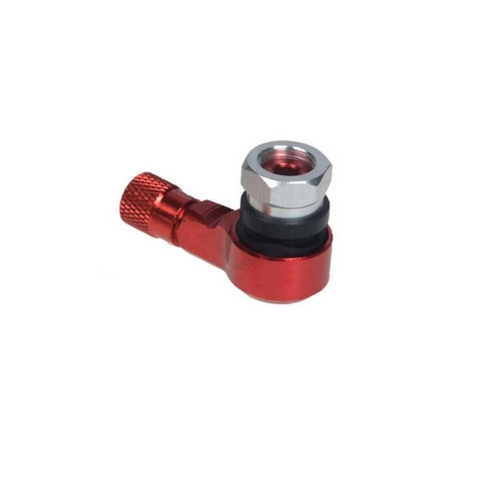 Zinc Zinc Alloy 90 Degree Angle CNC Valve Adaptor Motorcycle Gas Nozzle Extension Valve Stem Tyre Valve