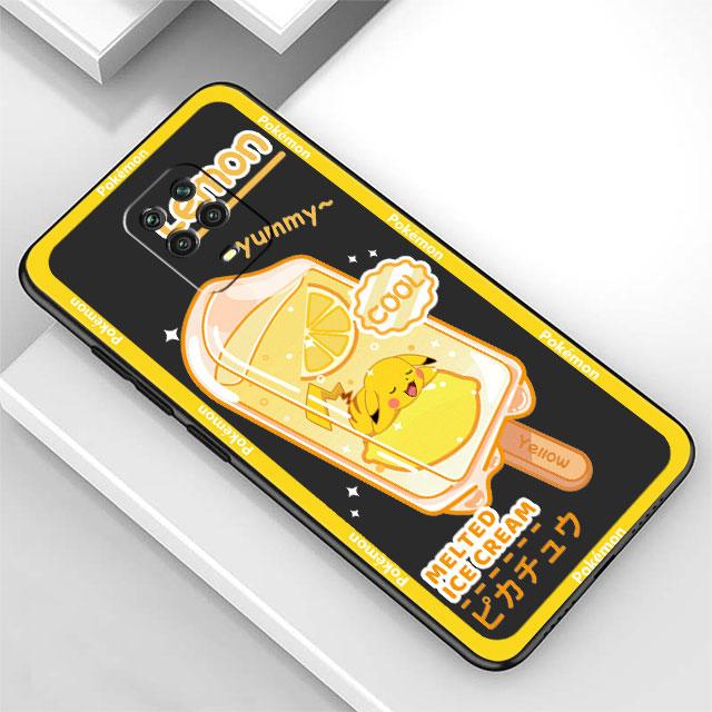 Чехол Pokemon IceCream Pikachu для Xiaomi Redmi Note 11 9S 10 9 8 7 9A 9C 9i K40 8T 10C 9T K50 силиконовый чехол для телефона