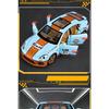 1/24 Porsche Panamera GULF Суперкар Литой сплав и Игрушечные транспортные средства Металлическая модель игрушечного автомобиля Звук и Свет Коллекционная игрушка
