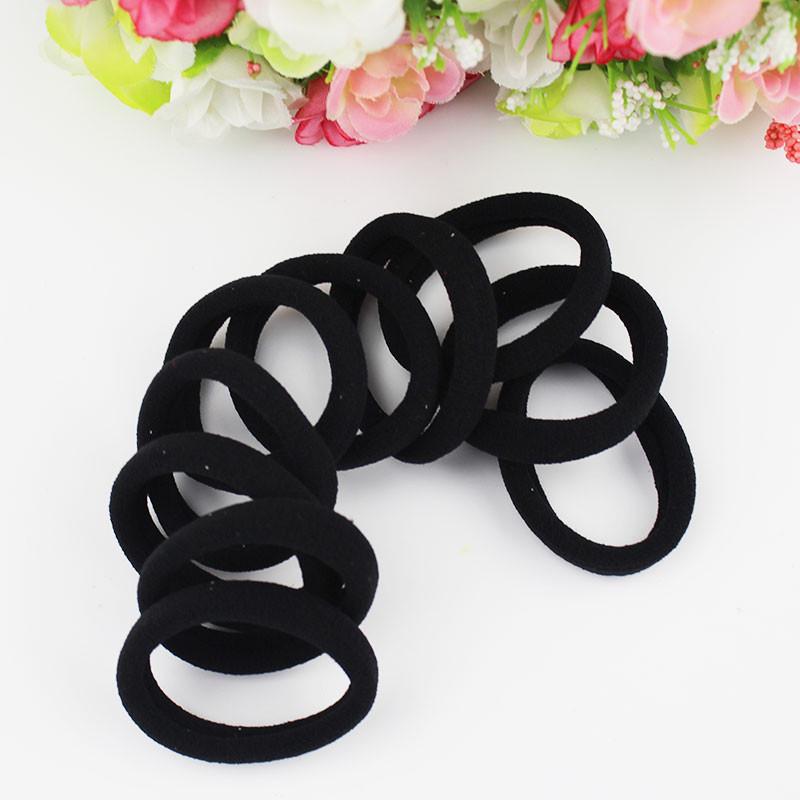 Vogue Korean Hair Accessories Gift New Hair Rope Elastic Hair Band Seamless Elasticity Candy Color 10PCS/Pack