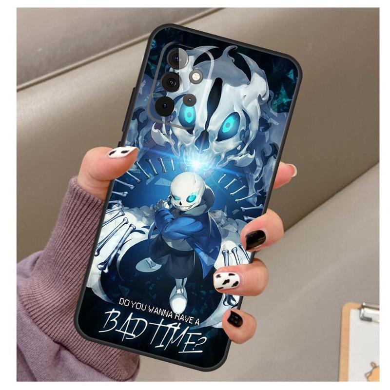 Чехол Undertale Sans для Samsung Galaxy A14 A34 A54 A12 A22 A32 A52 A51 A71 A13 A23 A33 A53 A15 A25