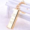 Fashion Metal Faux Gold Bar Ingot Bullion Keychain