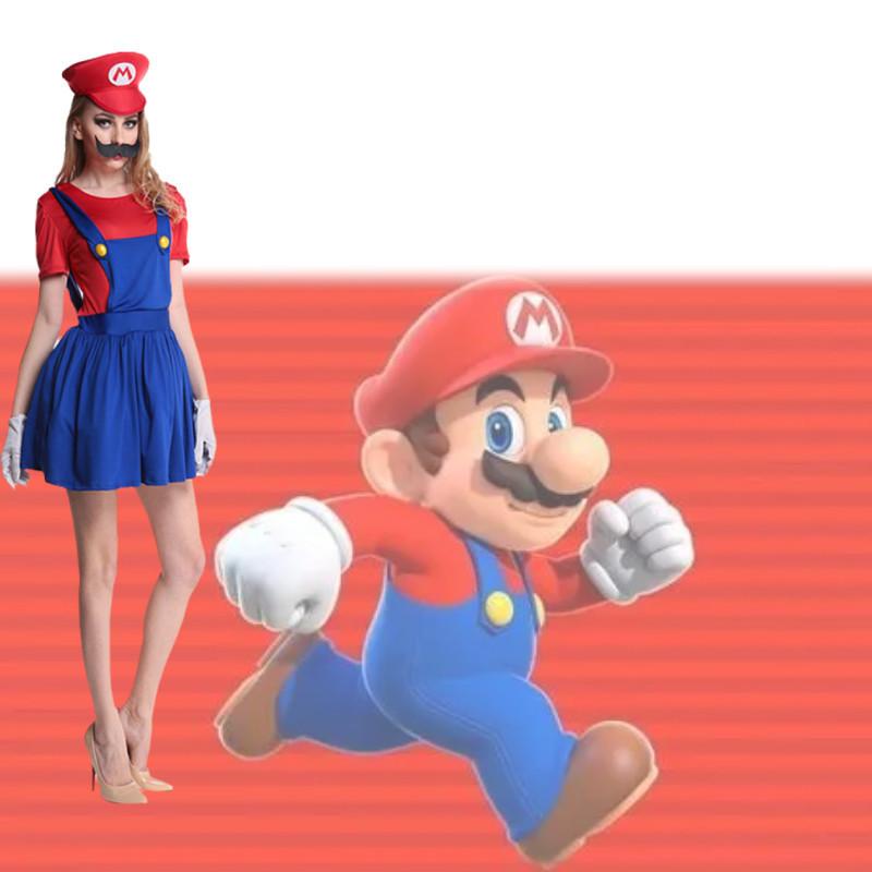 Super Mario Bros. Costume Set For Family Party Fun
