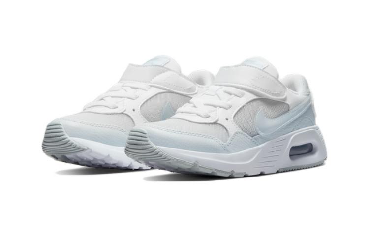 Nike Air Max SC Амортизация Устойчивость к истиранию Поддержка Низкие Детские Повседневные Кроссовки Белый Детские CZ5356-109