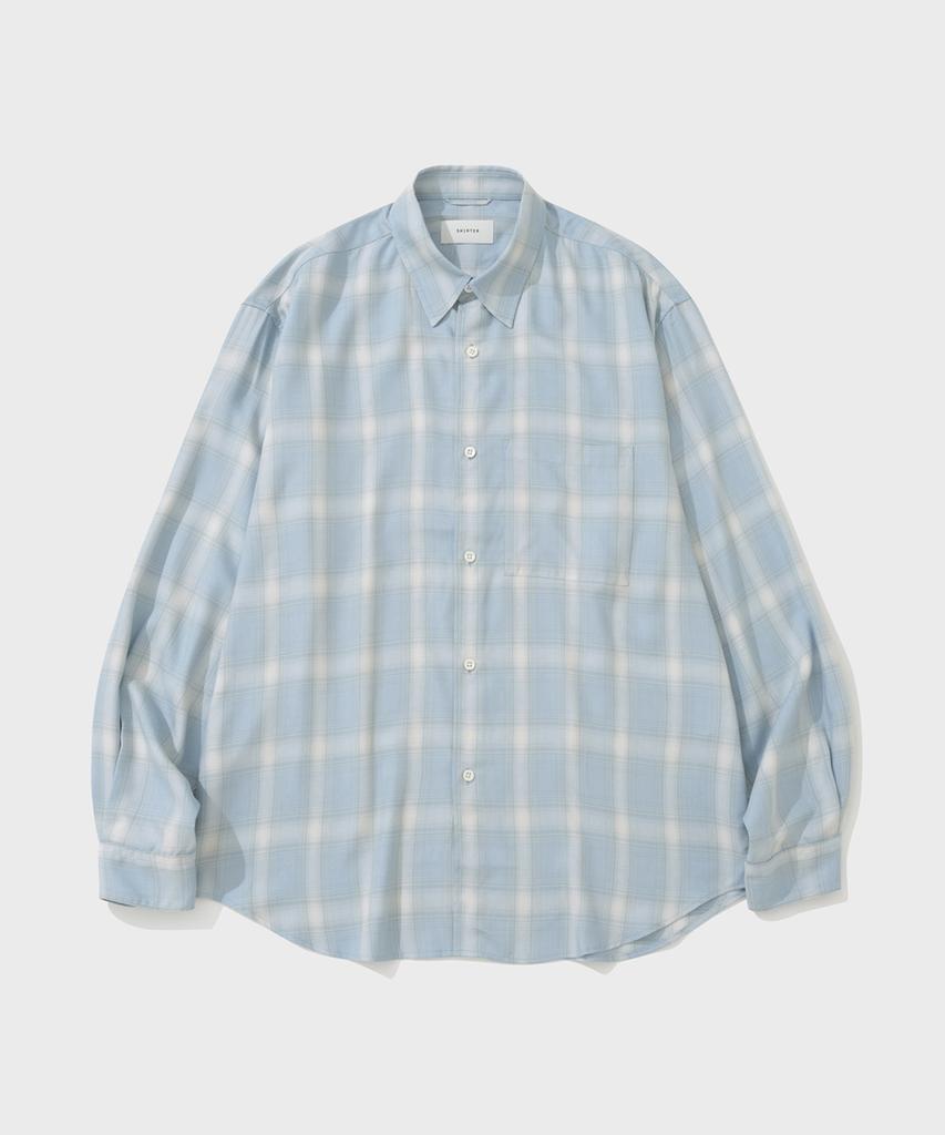 SHIRTER Рубашка Navona V3 (Проверьте Sky)