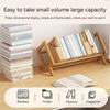 Simple Desktop Bookshelf Office Documents Magazine Rack Student Economy Practical Wooden Bookshelf Open Household Storage Rack