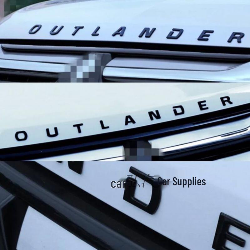Outlander 13-19 Комплект для модификации: Наклейка-логотип с буквами на передний капот