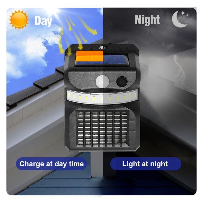 Лампа от насекомых и комаров на солнечной энергии Fly Zapper Motion Садовый настенный светильник