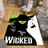 1Pc Musical Poster Rug, Office Carpet Indoor Outdoor Doormat, Non-Slip Soft, Living Room, Christmas Halloween Gift M92986