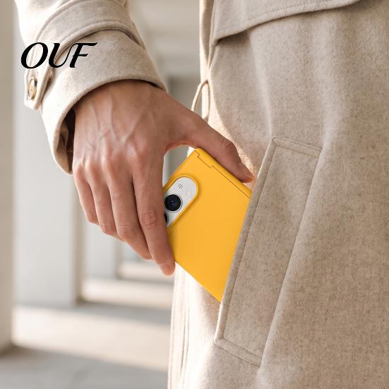 Lightweight Foldable Phone Shell Magnetic Protective Case for IPhoneDuo, Slim Skin-friendly Matte Daily Use Protector, Precise Button Cutouts