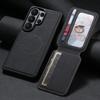 Leather Phone Case for Samsung Galaxy S26 Ultra S25 S24 Plus S23 S22 Note20U Magnet Wireless Charging Card Slot Wallet Cover