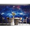 Звездное небо 3d фреска Красивая Вселенная галактическая тематика Обои Ресторан Спальня Гостиная Постер Обои Фреска