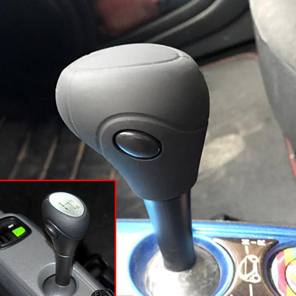 1Pc Tailor Fit Car Silicone Gear Head Gear Knob Cover For Smart W451 W453 Fortwo Forfour Handbrake Cover Case Lever Stick