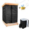 Premium 600D Oxford Winter Bee Hive Wrap Adjustable Insulation Cover for Beekeeping with Vents and Eco-Friendly Materials
