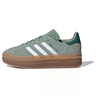 Gazelle Bold Серебристо-зеленая подошва Женские ID6998