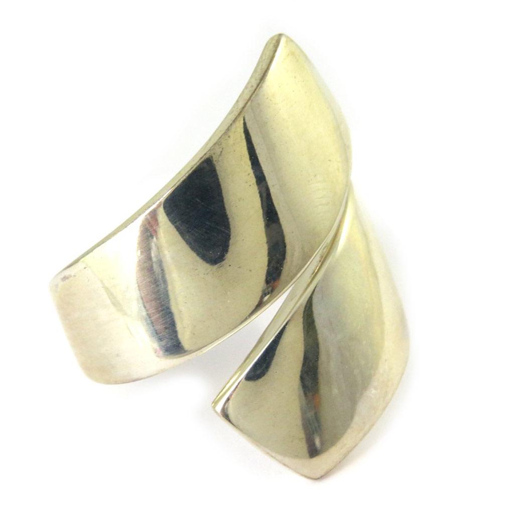 Silver Ring 'Etreinte' Silver - 20 Mm