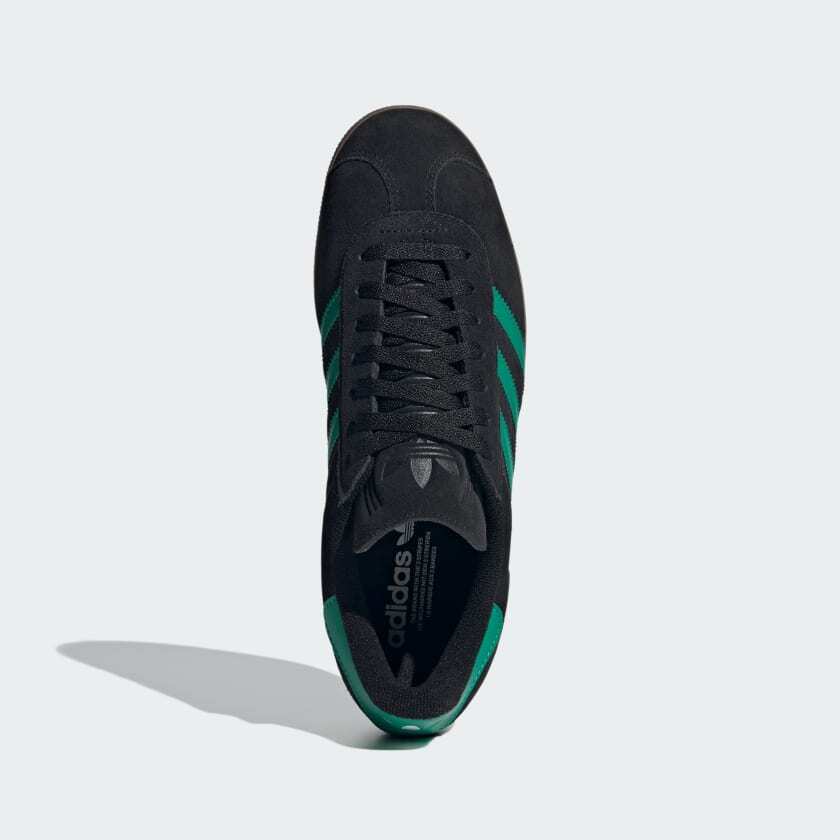 JH5394 adidas Originals Gazelle Черный Основной Зеленый Суд Облачный Белый (Мужской)