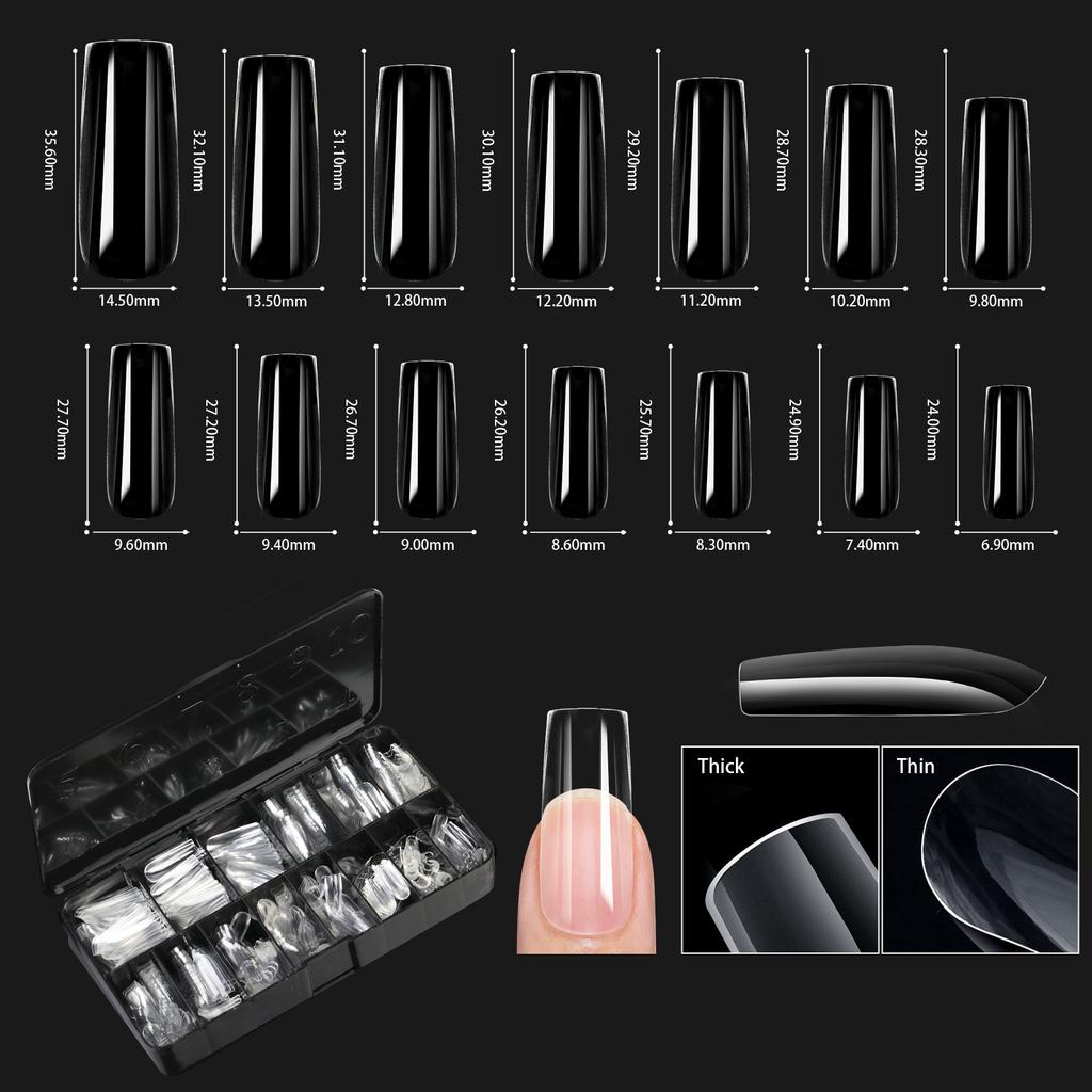 Мягкие гелевые накладные ногти Natural Sculpted Ballet Coffin Almond Fake Nails Full Cover Premium Press On Nails Nail Supplies