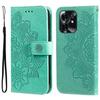 Seven-petal Flowers Embossing Leather Phone Case