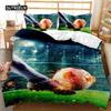 3D Football Bedding Collection Pillowcase Quilt Cover Soccert Duvet Covers Collections Football Field Football Match Theme Teens Boy Decor