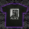 Alice 1988 T-Shirt Jan Svankmajer Film Tee Surreal Dark Fantasy Graphic Shirt