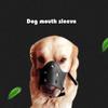 Dog Muzzle for Small Large Dogs Adjustable Soft Dog Muzzle Anti Barking Biting PU Leather Pet Supplies Accessories