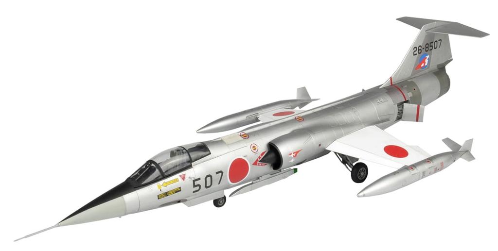 PLATZ Масштаб 1/48 Силы самообороны Японии F-104J Starfighter "Glory" Соревнование по воздушному бою 1980 205-я эскадрилья Пластиковая модель AE-41 (Самолет)