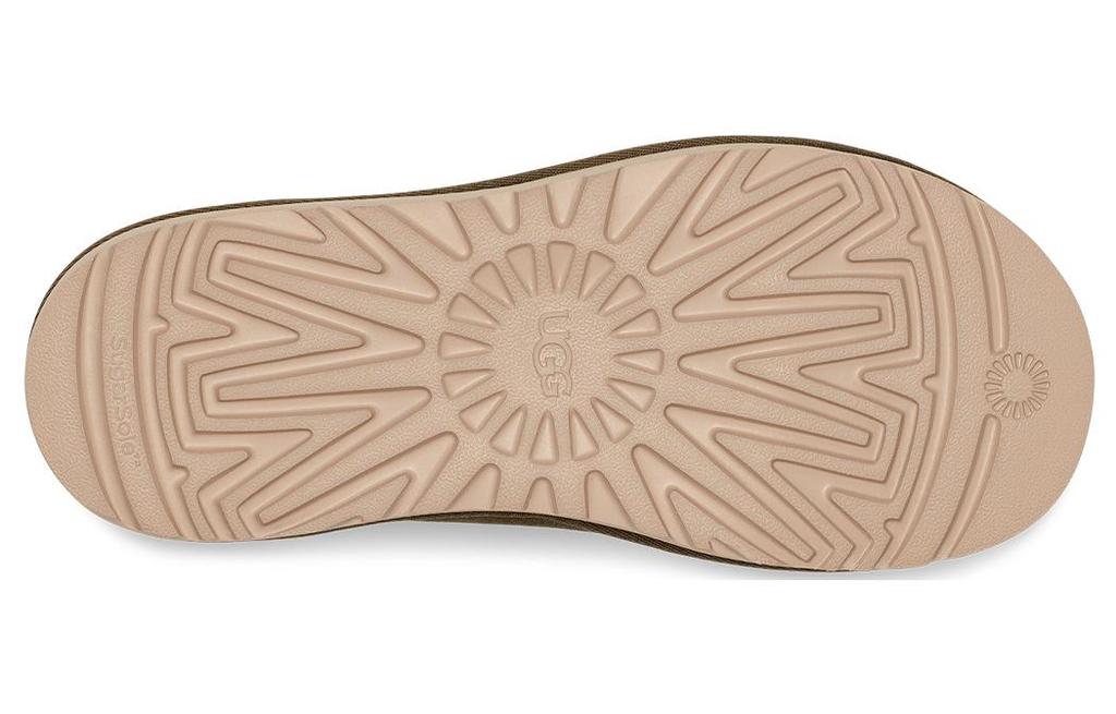 Мужские тапочки UGG EVA Шлепанцы Мужские Мохово-зеленые