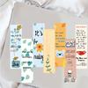 30PCS Reading Theme Print Bookmarks Harajuku Gift Cafe Paper Supplies Student Very Suitable for Book Fans Students Bookmark