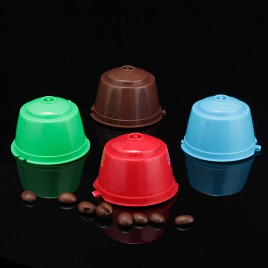 5 шт., капсульная чашка для кофе, удобные прочные многоразовые пищевые кофейные капсулы, фильтр для Dolce Gusto