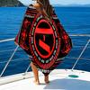Abstract Geometric Twenty Quick-Dry Microfiber Beach Towel Super Soft & Absorbent for Bath, Beach, Travel  Bath Time Accessory, Fan gifts