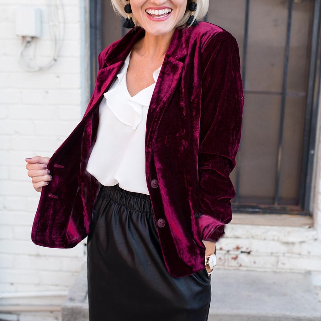 GMXIA Осеннее женское пальто, верх, повседневный, облегающий, с длинным рукавом, канареечные, маленькие пиджаки и пальто