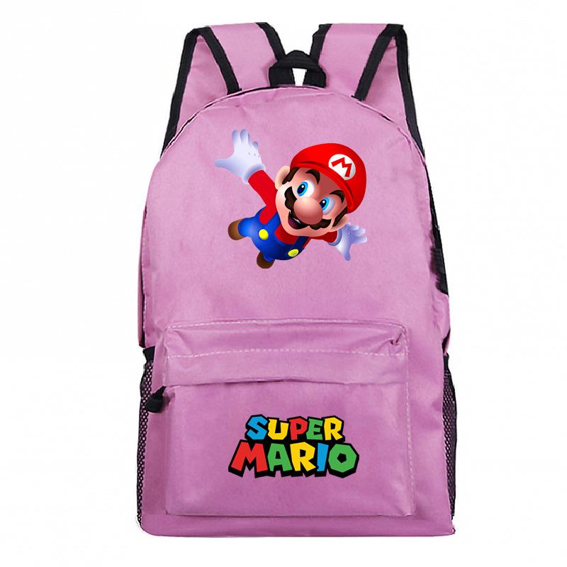 Peripheral Backpack Animation Cartoon Game Schoolbag Creative Pattern Heat Transfer Backpack