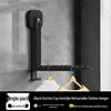 Foldable Suction Cup Clothes Rack, No-Drill Acrylic Hanging Dryer for Dorms