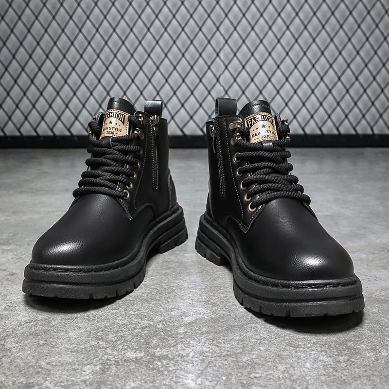 Luxury Men Boots Autumn Winter Slippers Warm Men Shoes Sneakers Male Tenis Shoes Boots Men Sneakers Winter High Top Shoes for Men